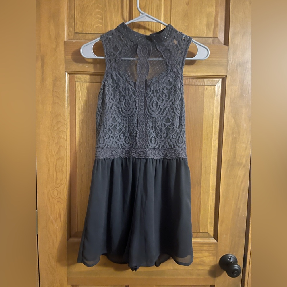 Grey Romper